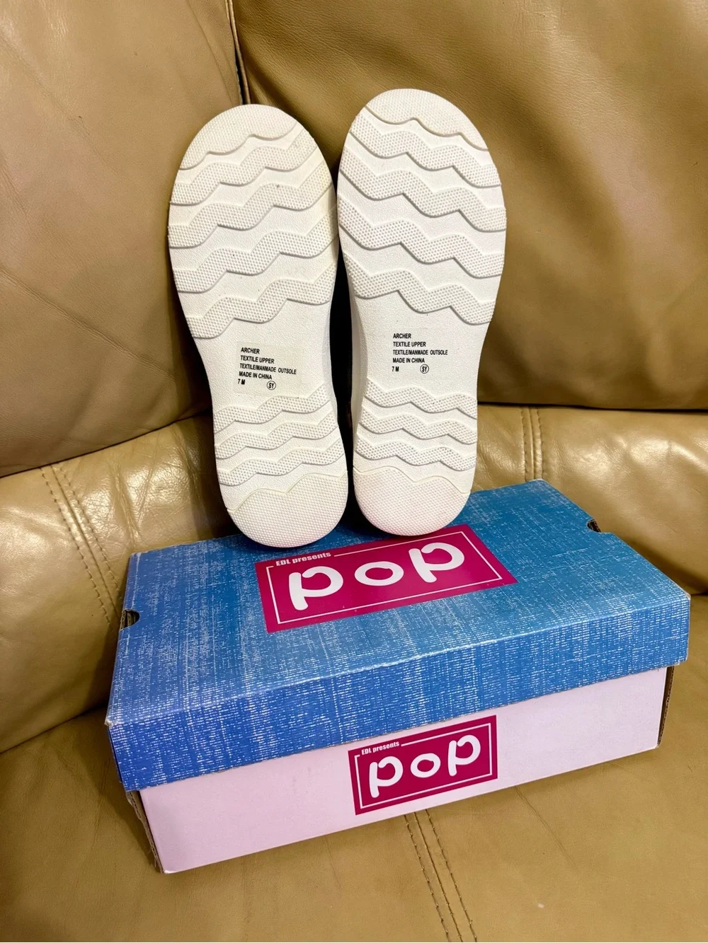 POP Archer Camo Green Slip-On Sneakers Women’s 7M NIB
